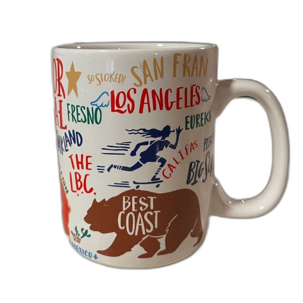 California bear golden state los gatos sacramento los angeles best coast mug